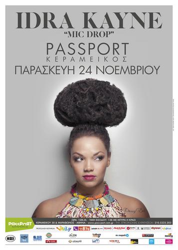 Η Idra Kayne στο «PassPort Κεραμεικός – Upstairs»