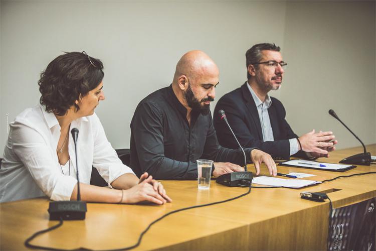 Σέβη Παπαδοπούλου, Δημήτρης Μαραμής, Θανάσης Παναγιωτόπουλος (Δήμαρχος Δελφών) 