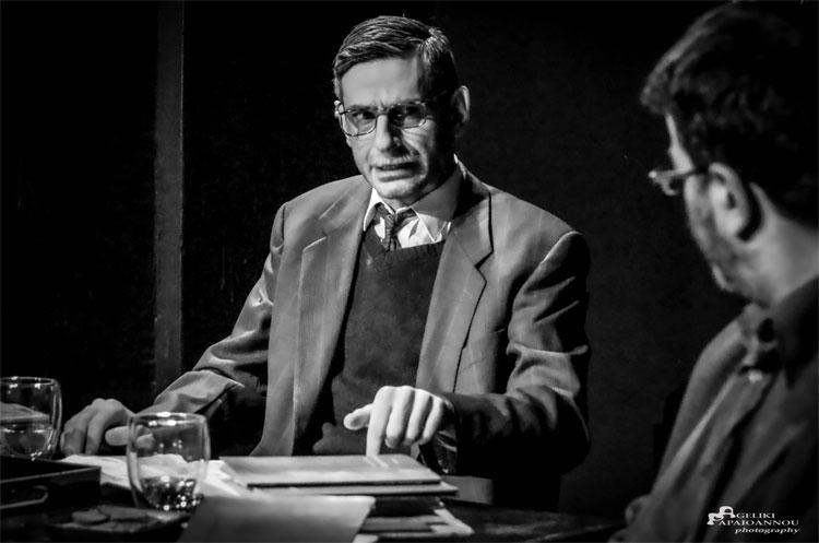«Ντίνος Χριστιανόπουλος - Το Ταγκαλάκι» του Αντώνη Μποσκοΐτη με τον Χάρη Φλέουρα στη Λάρισα