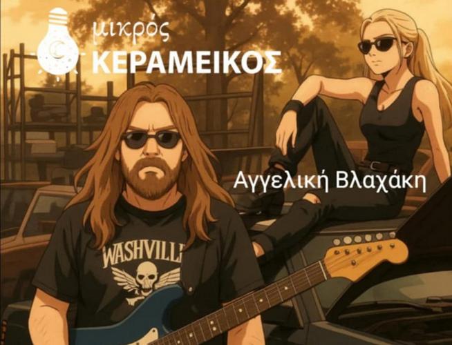 Ο Αντώνης Μιτζέλος με την «Κιθαρωδία» του στον ΜΙΚΡΟ ΚΕΡΑΜΕΙΚΟ