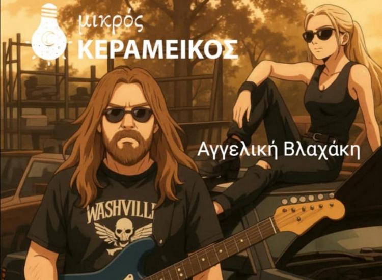 Ο Αντώνης Μιτζέλος με την «Κιθαρωδία» του στον ΜΙΚΡΟ ΚΕΡΑΜΕΙΚΟ