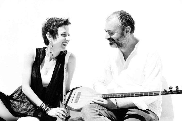 H Ειρήνη Δερέμπεη και ο Κάρολος Κουκλάκης στο «Arroyo»