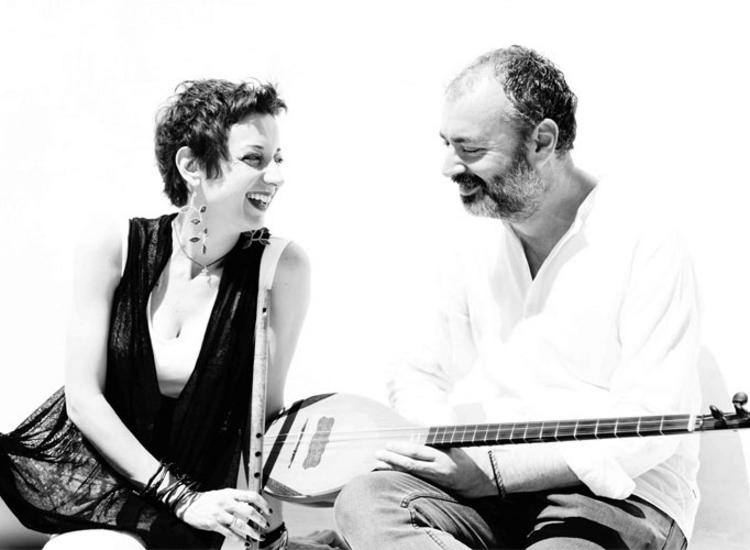 H Ειρήνη Δερέμπεη και ο Κάρολος Κουκλάκης στο «Arroyo»